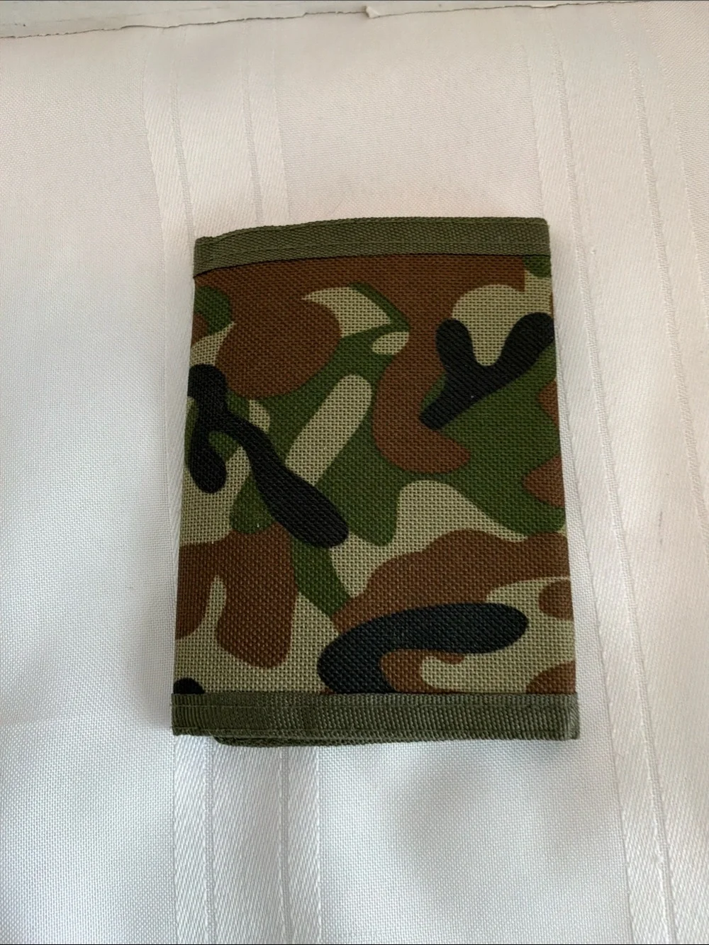 Camouflage Trifold Wallet - Green/Brown Camo